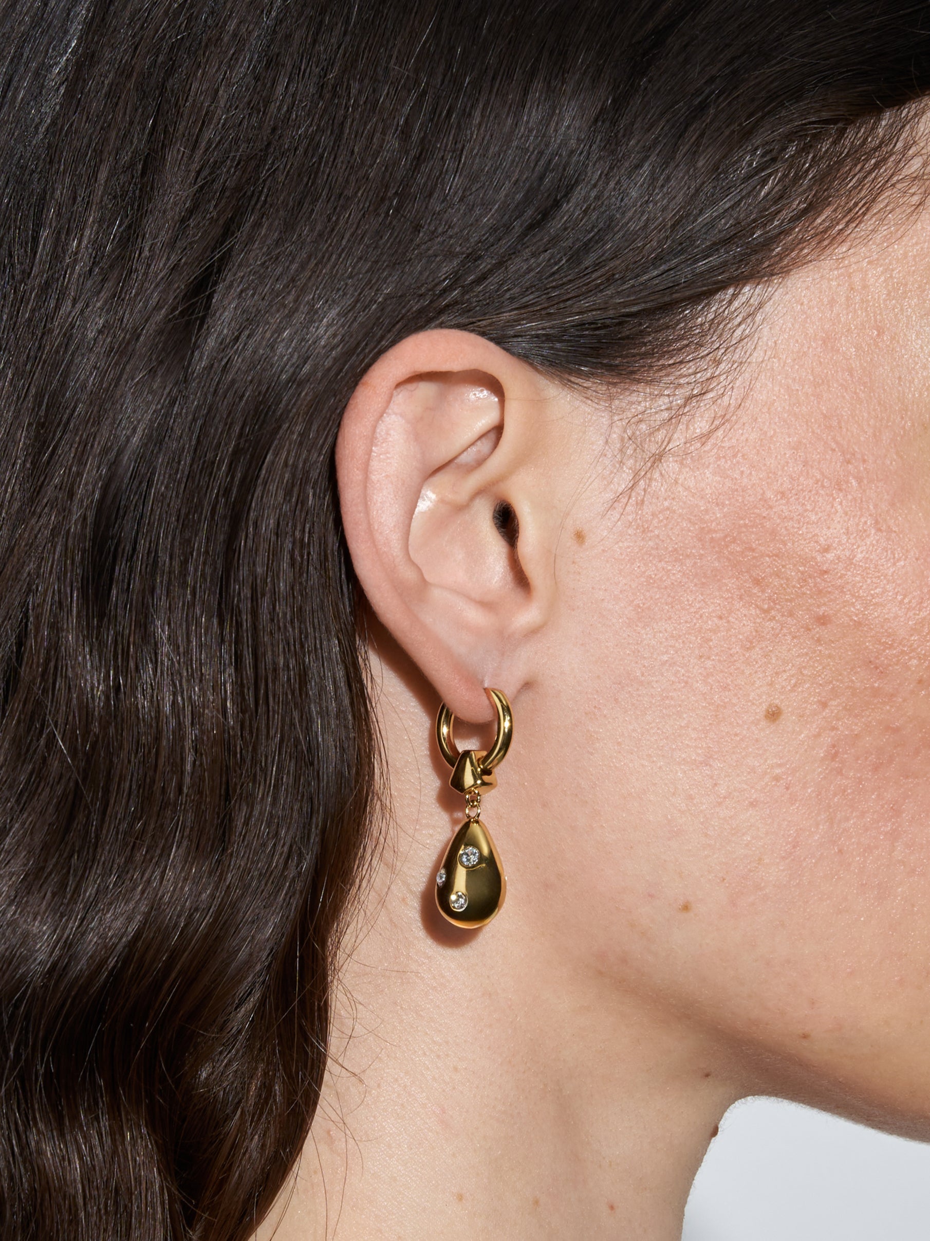 Philo Gold-Plated Earrings - Image 4