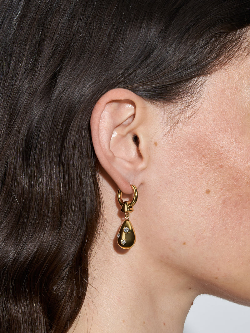 Philo Gold-Plated Earrings