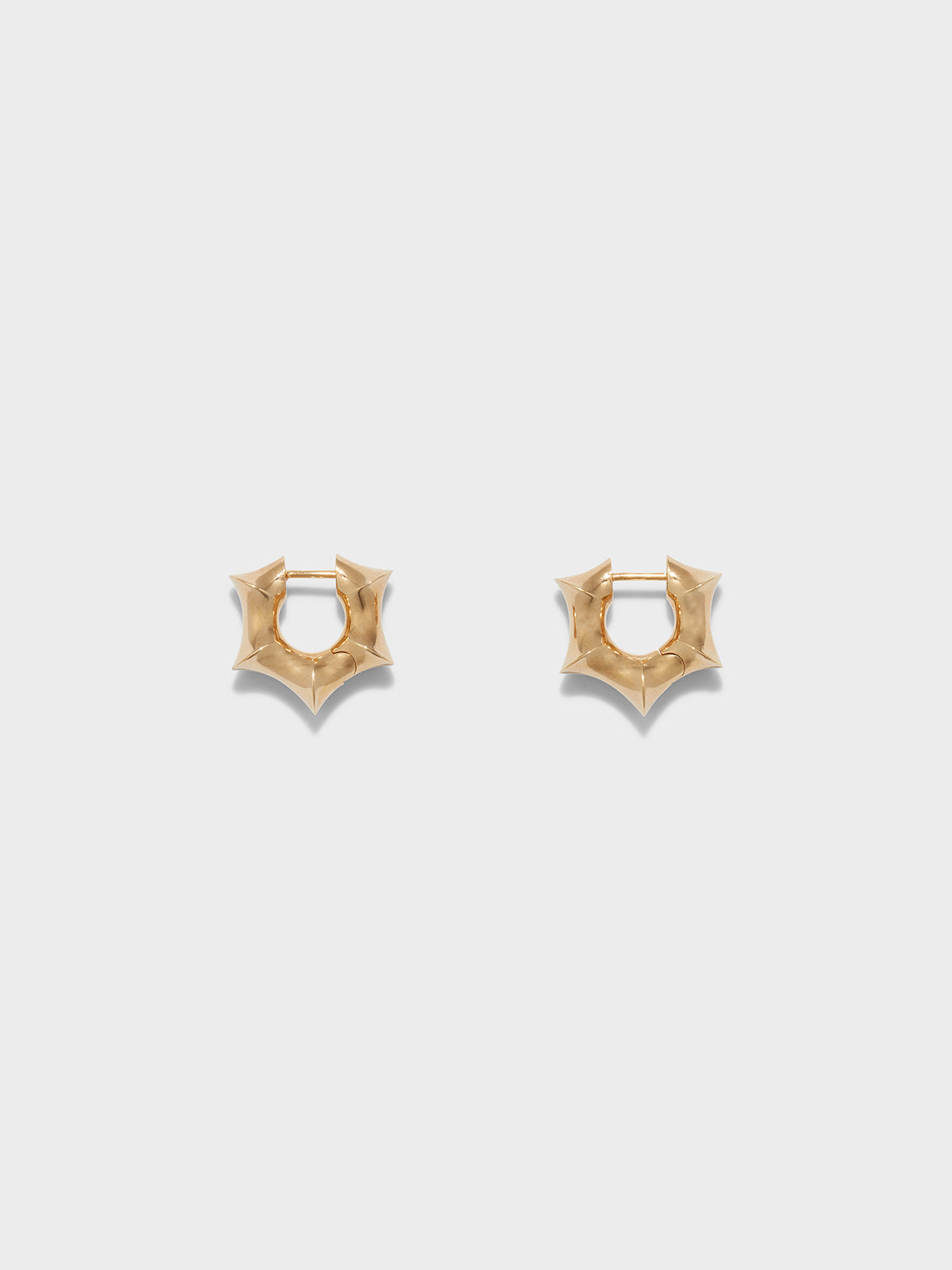 Phoenix 18kt Gold-Plated Hoop Earrings - Image 1
