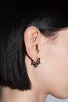 Phoenix Palladium-Plated Hoop Earrings - Image 4