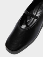 Pippa Leather Ballet Flats - Image 3