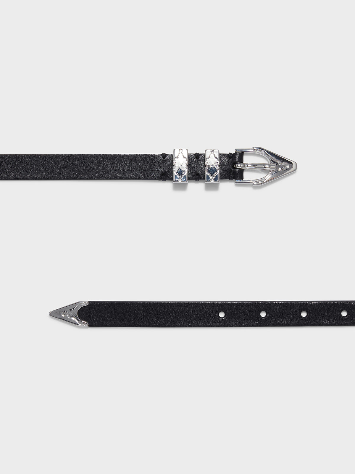 Presley Western Leather Belt - Image 2