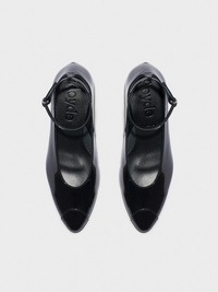Priya Patent Almond-Toe Pumps