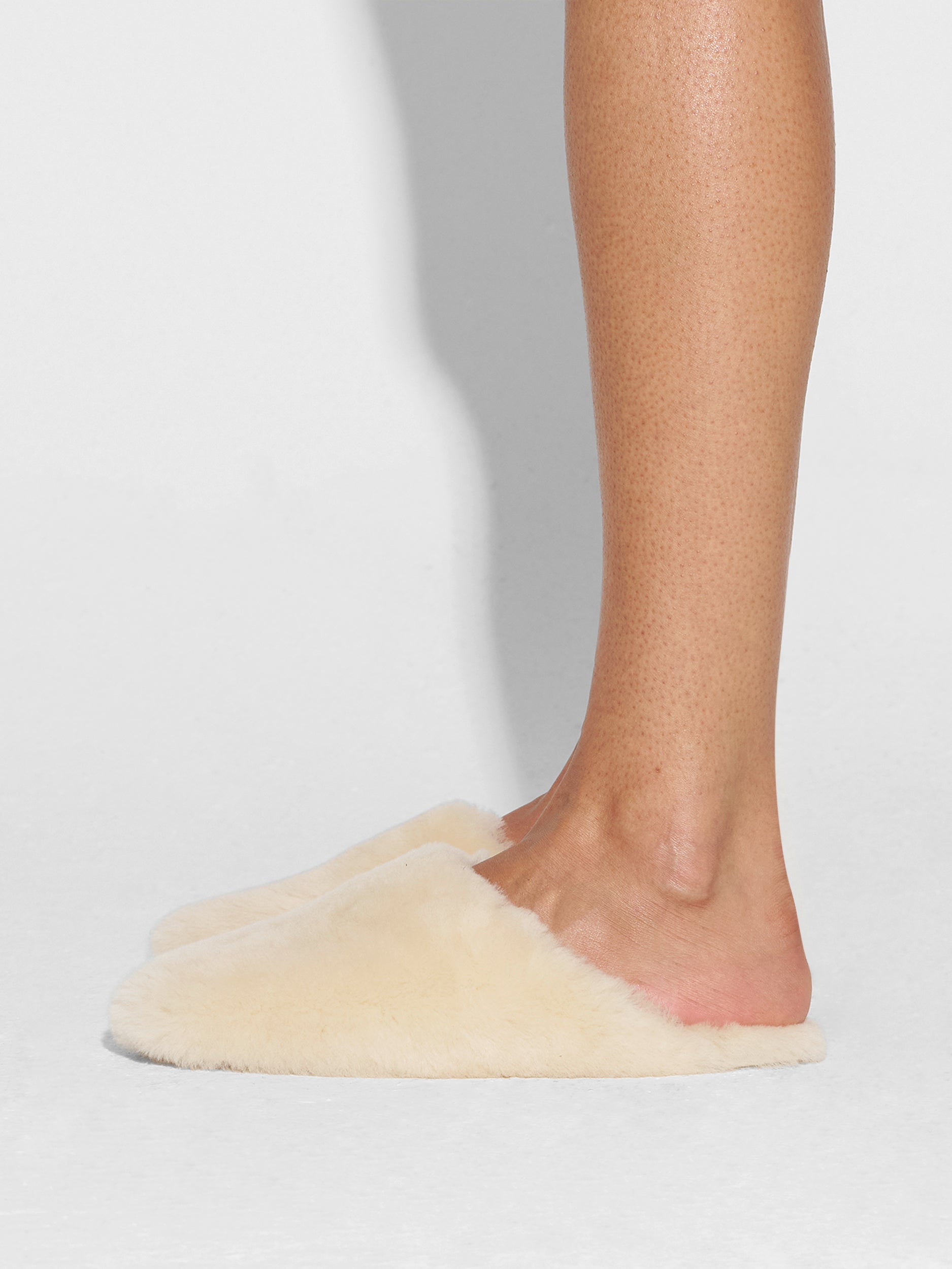 Rega Shearling Slippers - Image 6