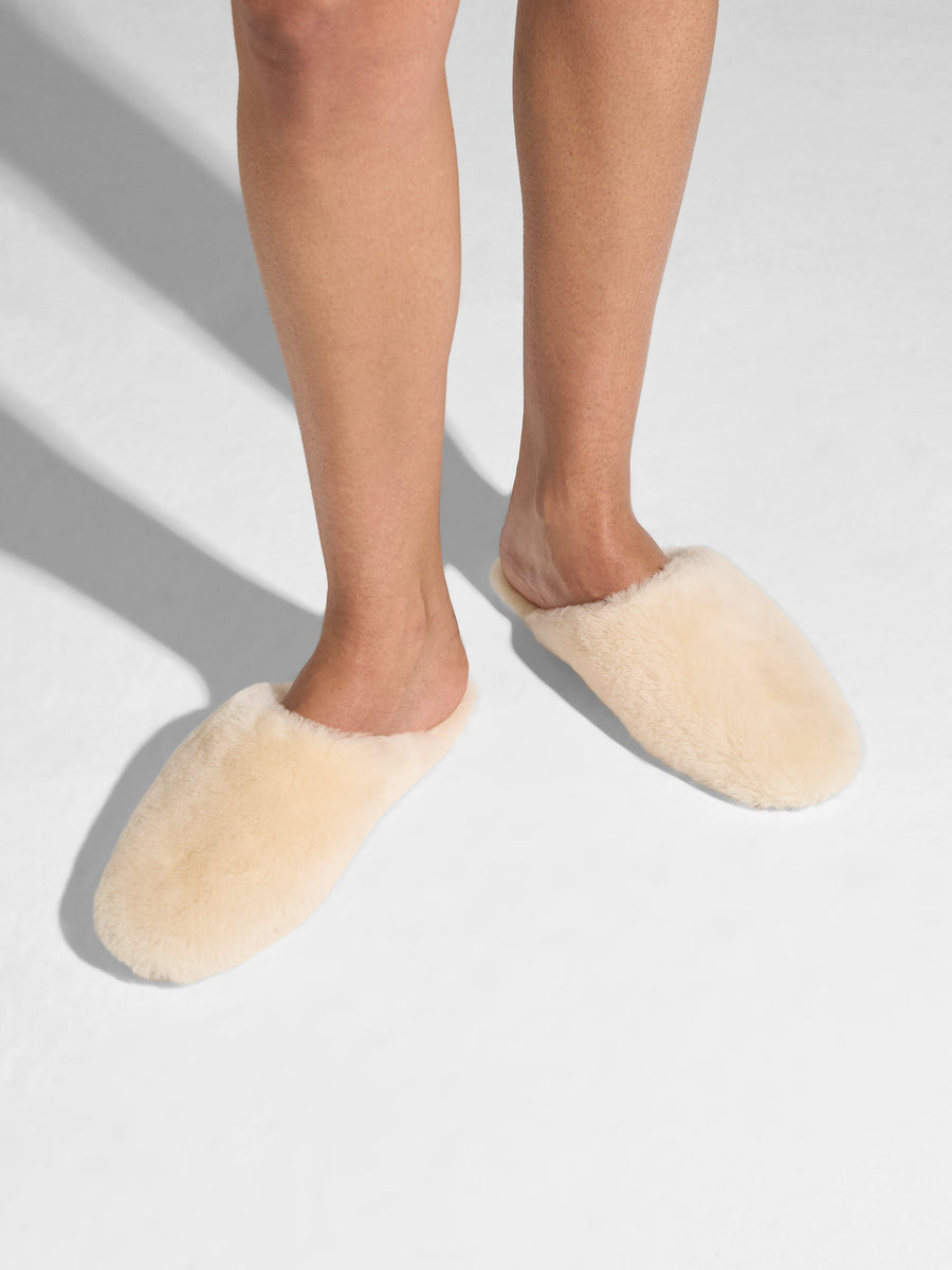 Rega Shearling Slippers