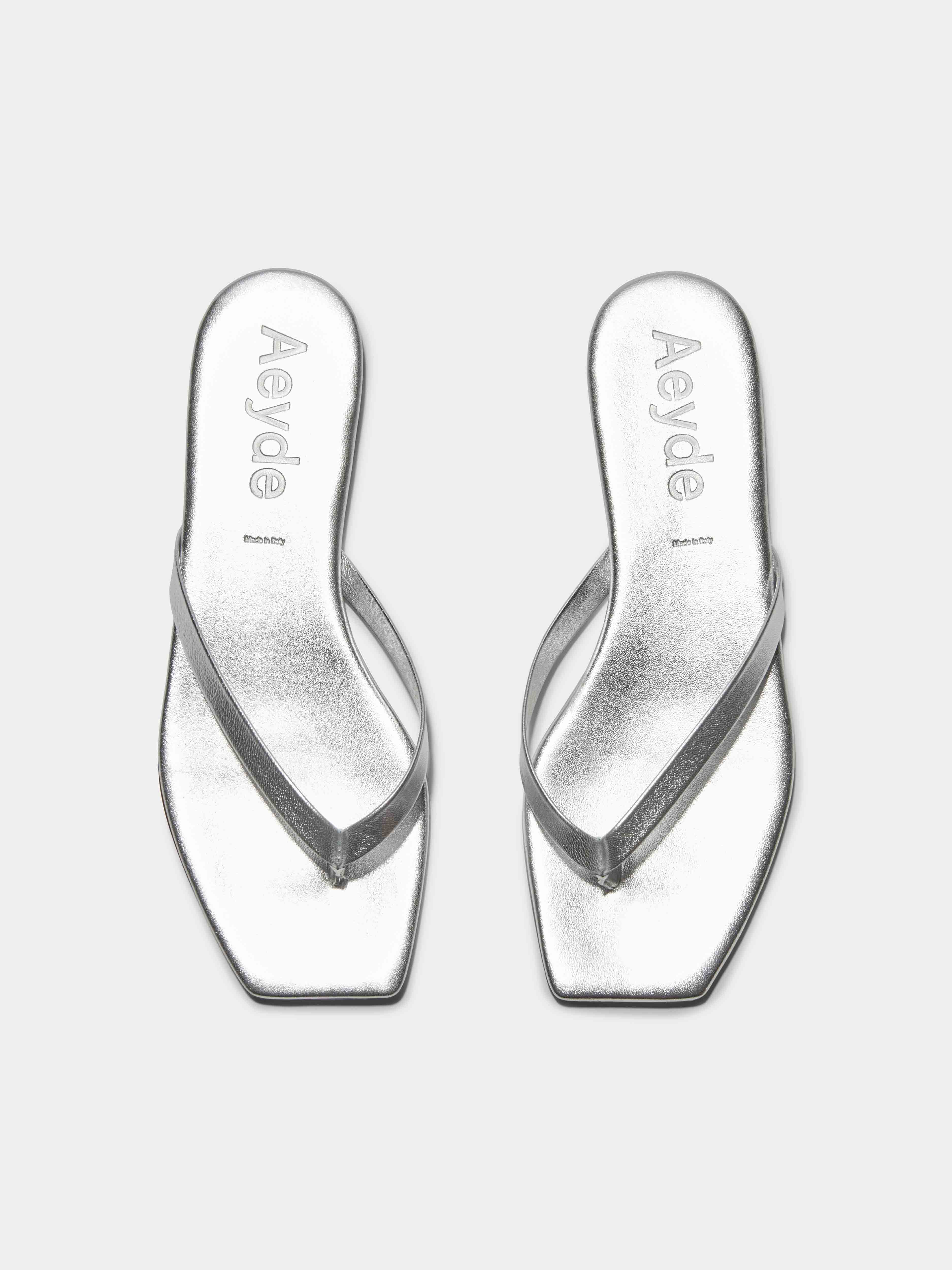 Renee Leather Thong Sandals - Image 5