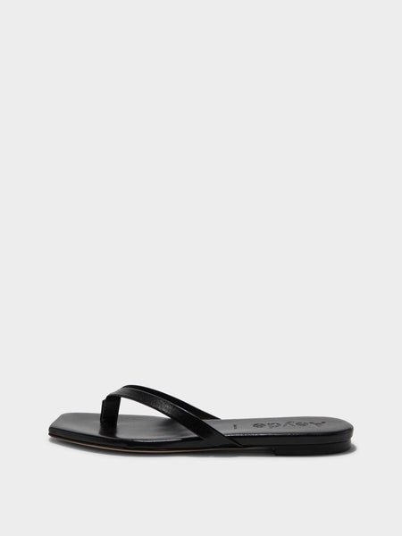 Renee Leather Flip Flop Sandals – Aeyde