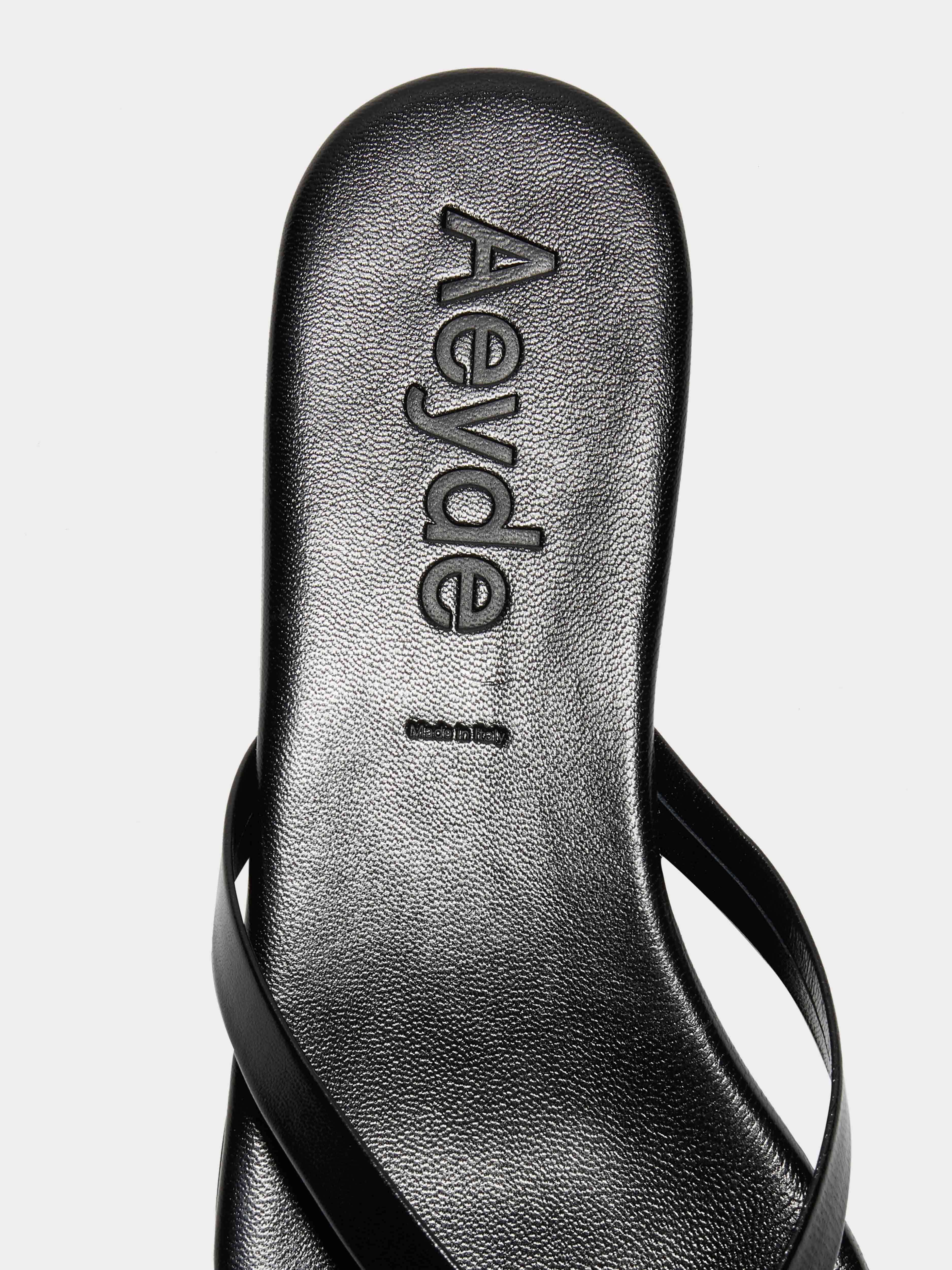 Renee Leather Thong Sandals - Image 4