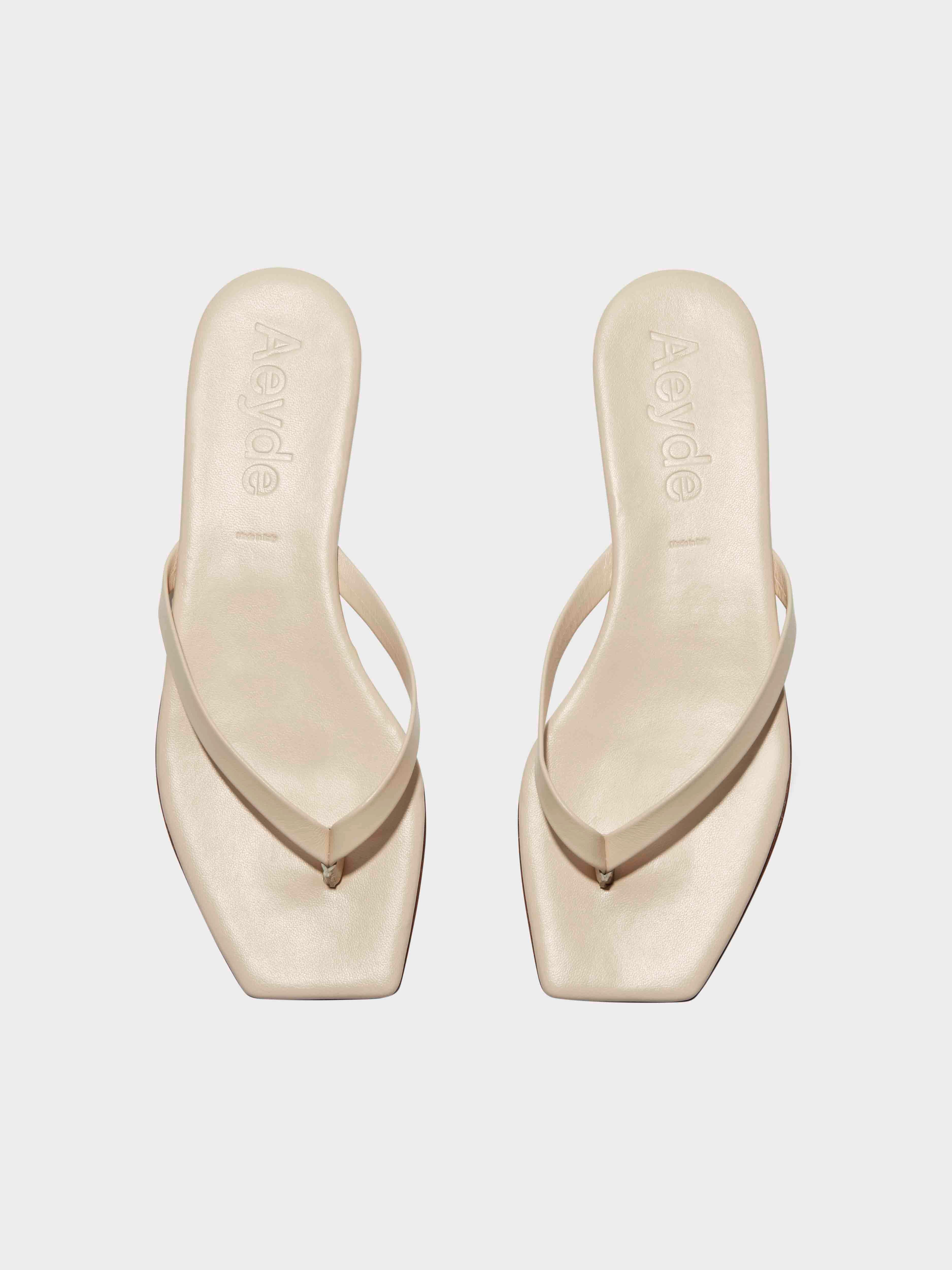 Renee Leather Thong Sandals - Image 5
