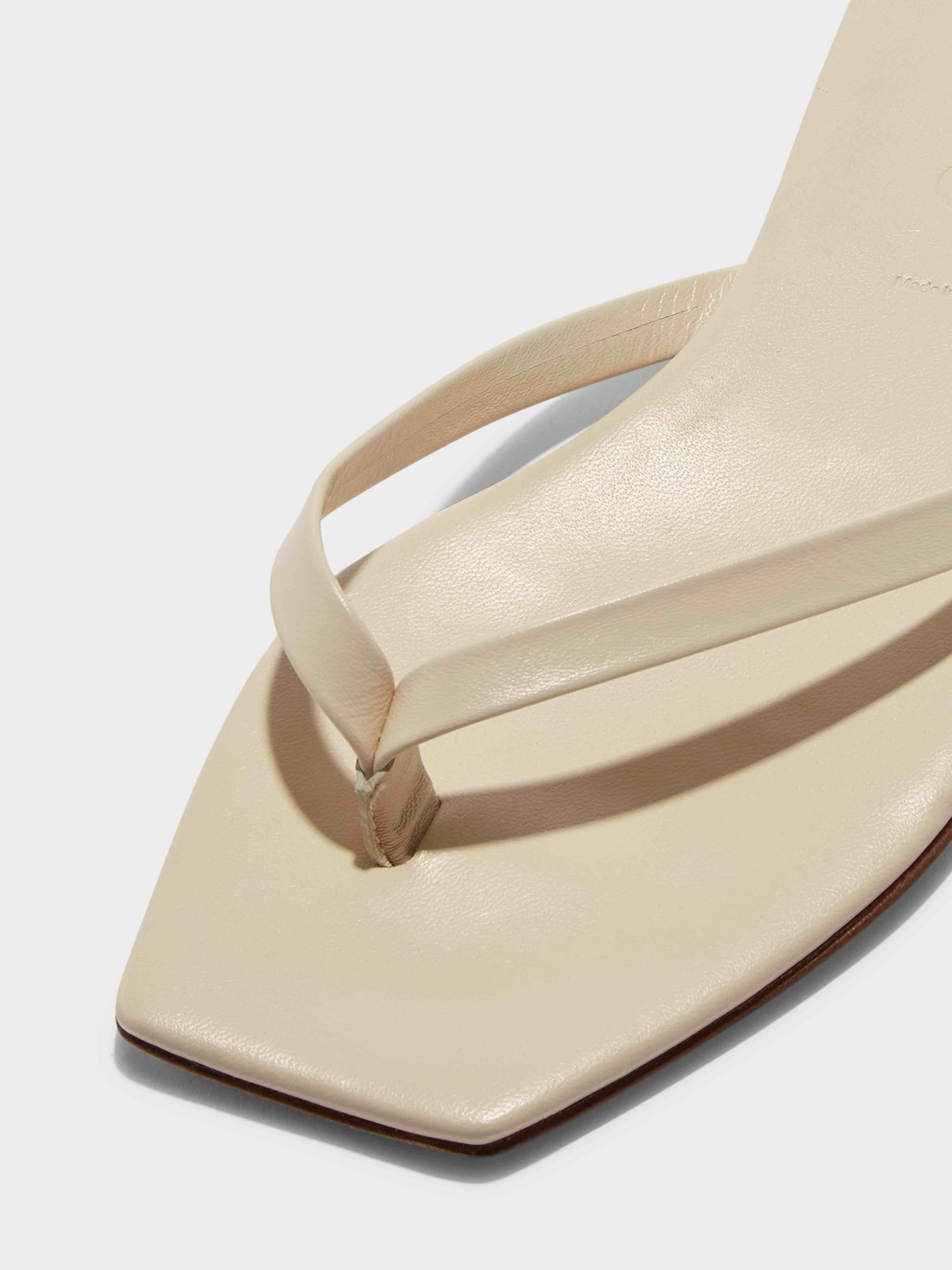 Renee Leather Thong Sandals - Image 3