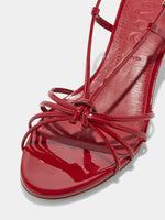 Rhonda Leather Kitten-Heel Sandals - Image 3