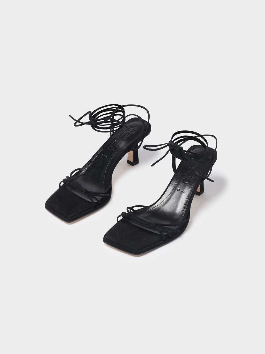 Roda Suede Lace-Up Sandals