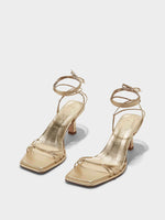 Roda Leather Lace-Up Sandals - Image 2