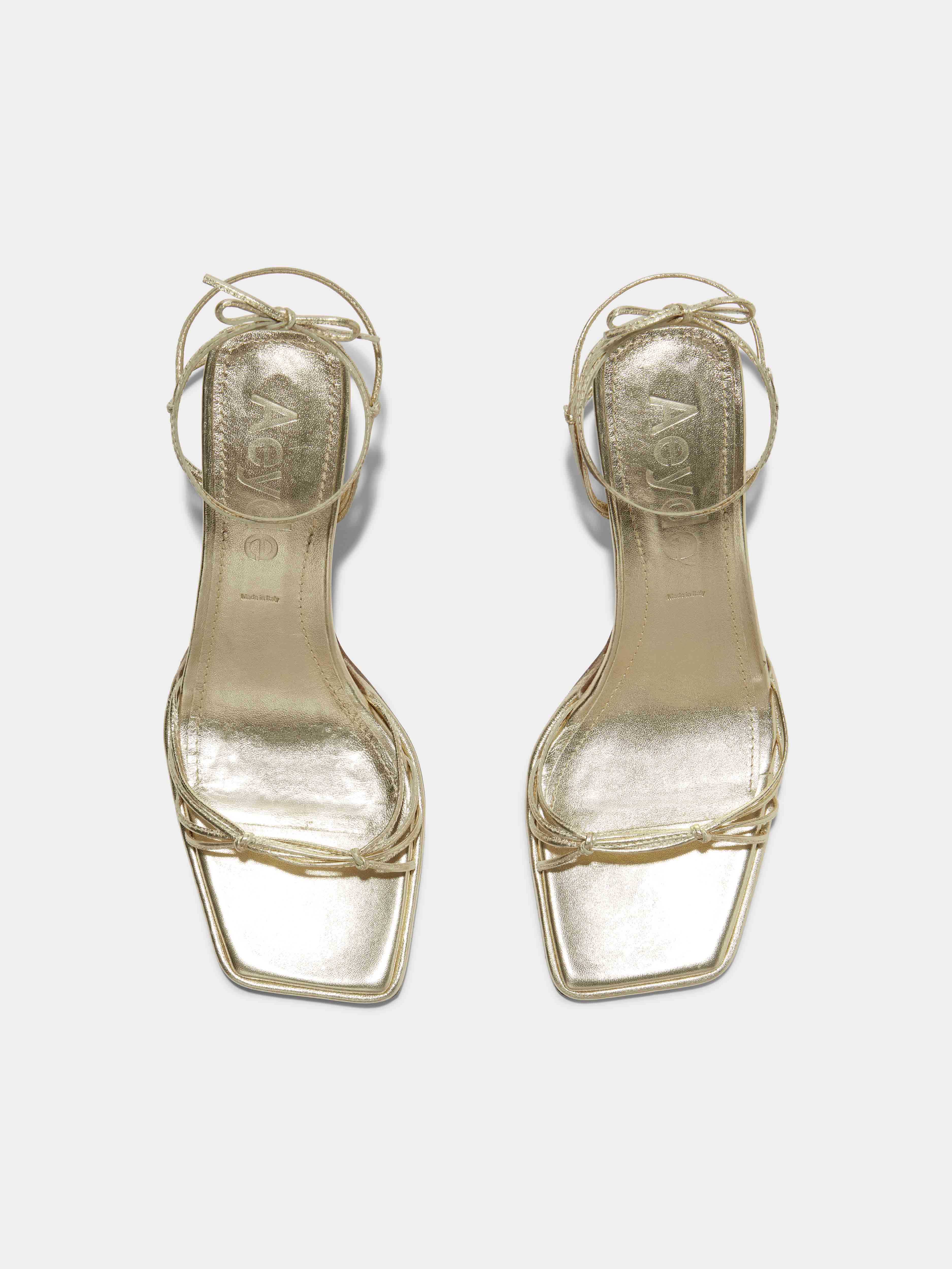 Roda Leather Lace-Up Sandals - Image 5