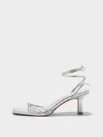 Roda Leather Lace-Up Sandals - Image 1