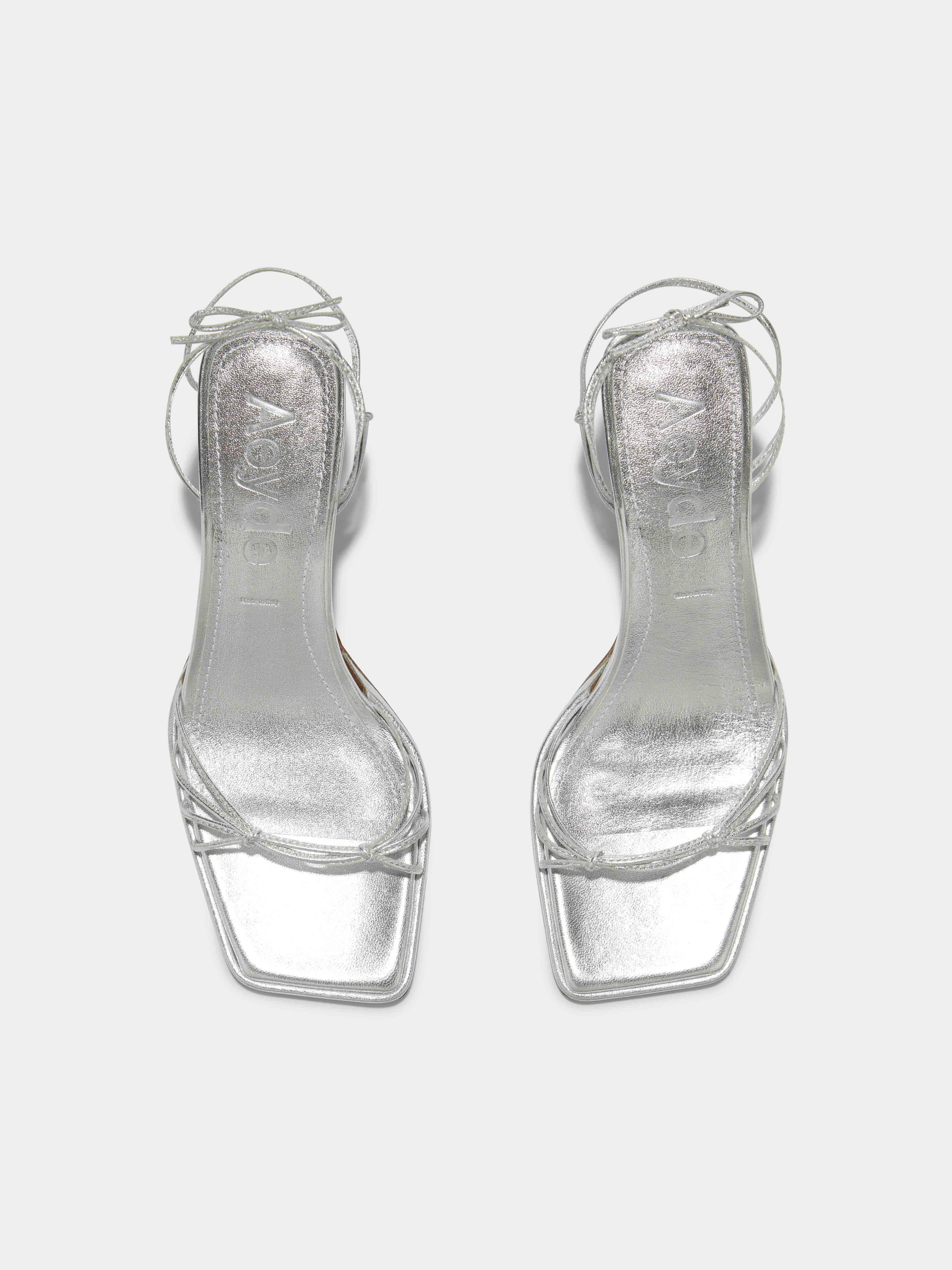 Roda Leather Lace-Up Sandals - Image 5