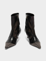 Roe Mini Stud Leather Ankle Boots - Image 5