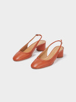 Romy Leather Slingback Pumps - Image 2