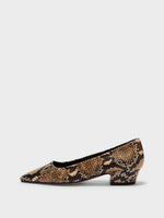 Rory Snake Print Pumps - Image 1
