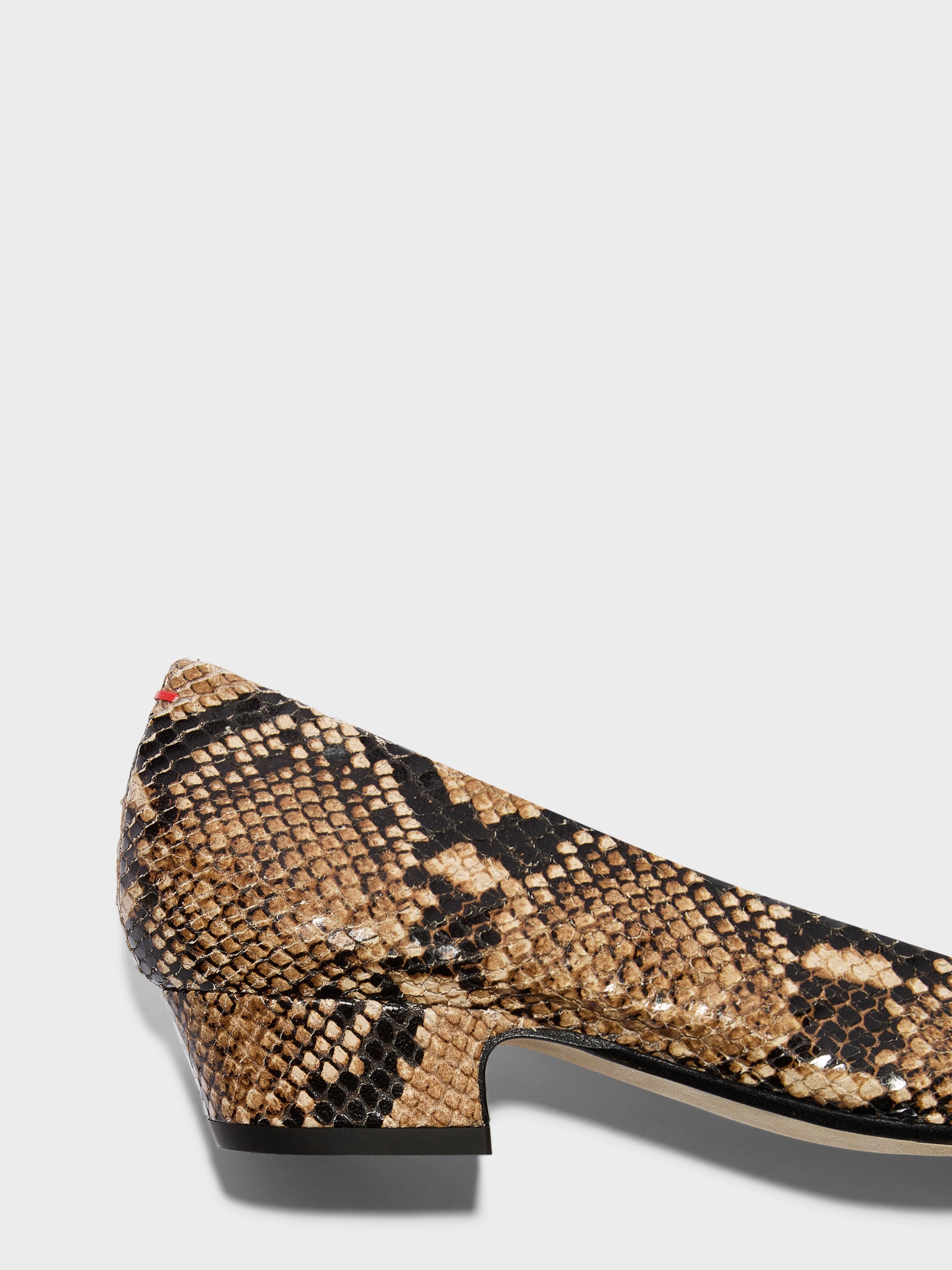 Rory Snake Print Pumps - Image 4
