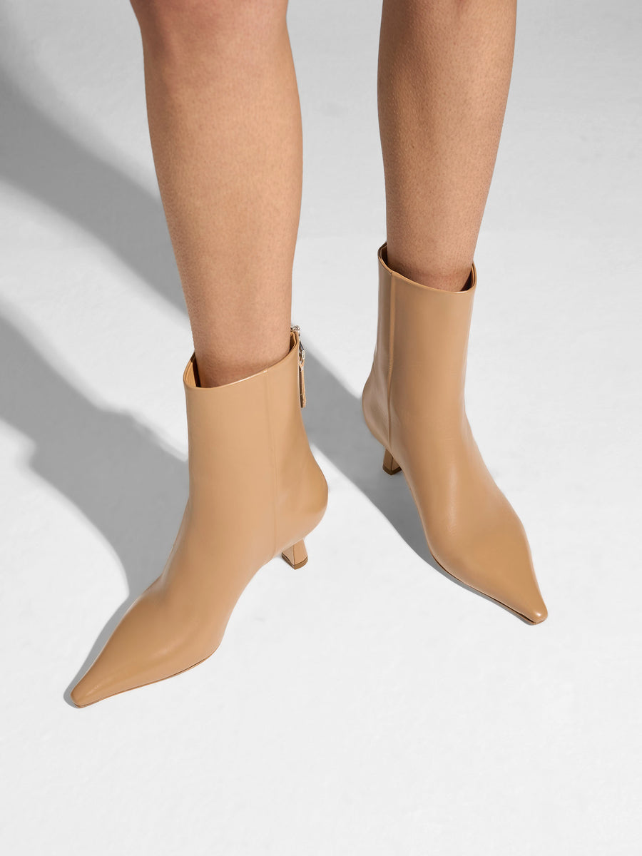 Rowan Chiseled Ankle Boots