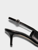 Saba Leather Slingback Pumps - Image 4