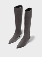 Sabrina Suede Knee-High Boots - Image 3