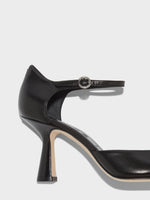 Salvi Leather Ankle Strap Pumps - Image 4