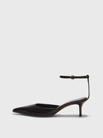 Sarina Leather Ankle-Strap Pumps - Image 1