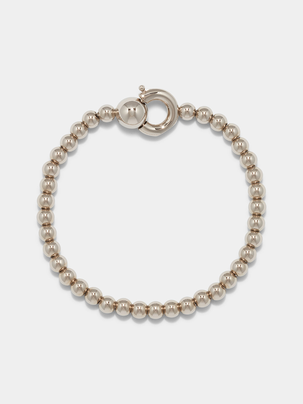 Sasha Ball Chain Palladium-Plated Bracelet - Image 1