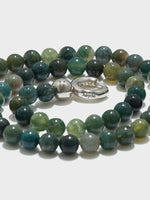 Saylor Green Agate and Palladium-Plated Necklace - Image 2