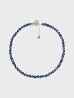 Saylor Lapis and Palladium-Plated Necklace - Image 3