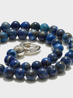 Saylor Lapis and Palladium-Plated Necklace - Image 2