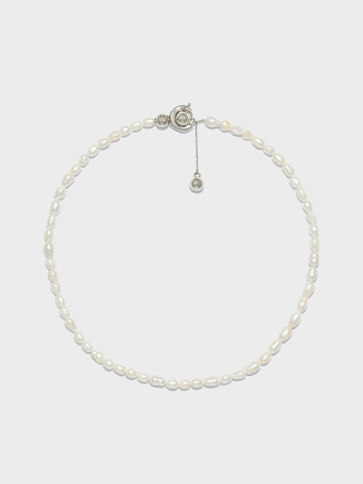 Saylor Pearl and Palladium-Plated Necklace - Image 1