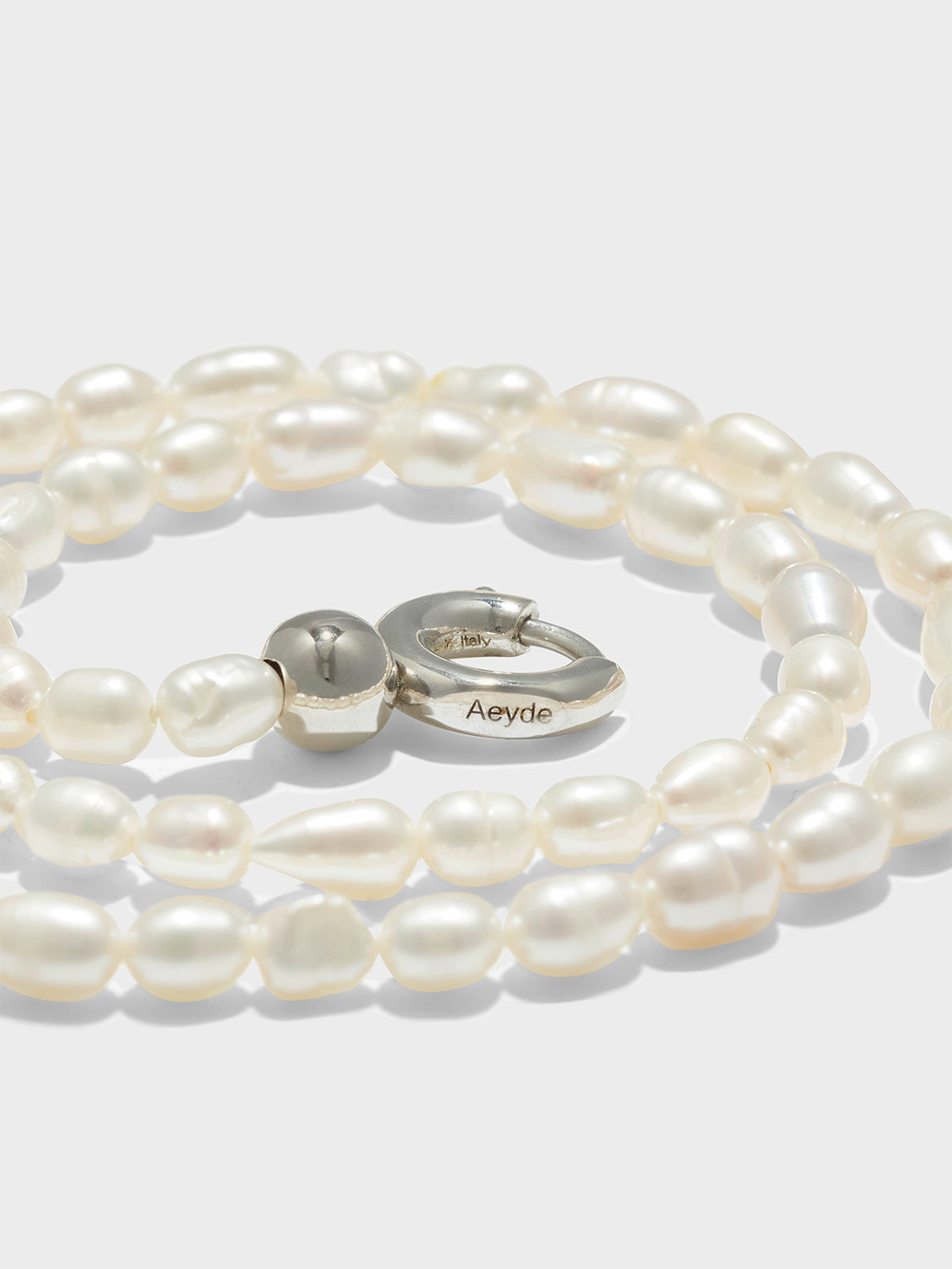 Saylor Pearl and Palladium-Plated Necklace - Image 2