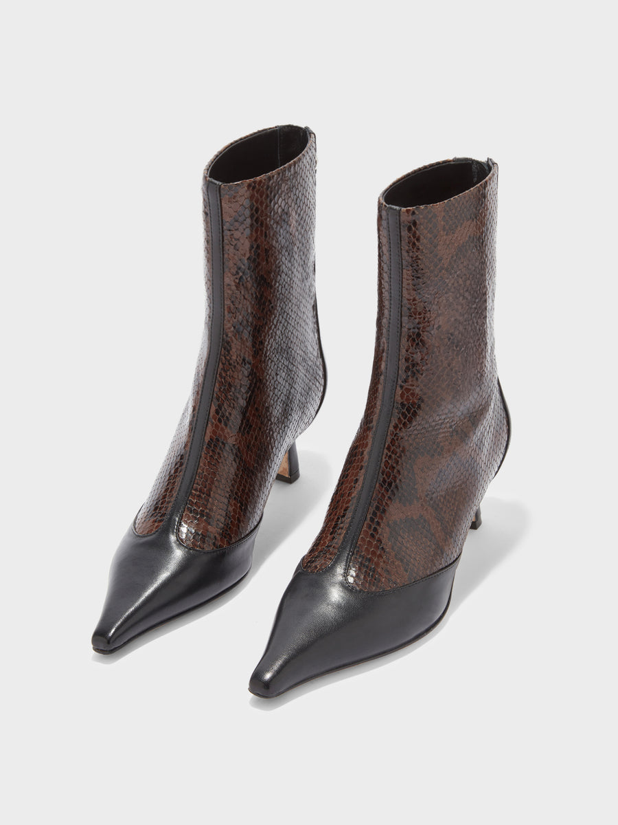 Sila Dual-Toned Boots