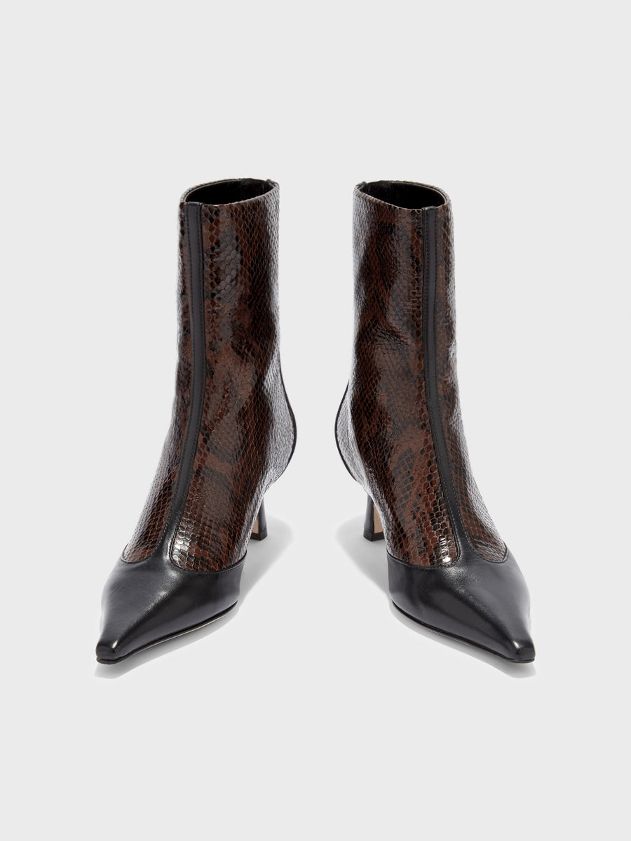 Sila Dual-Toned Boots