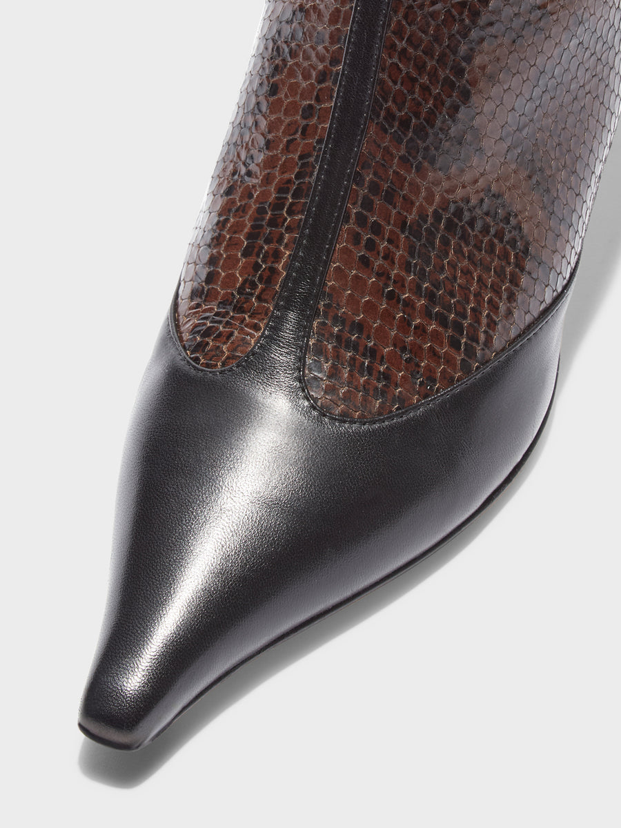 Sila Dual-Toned Boots