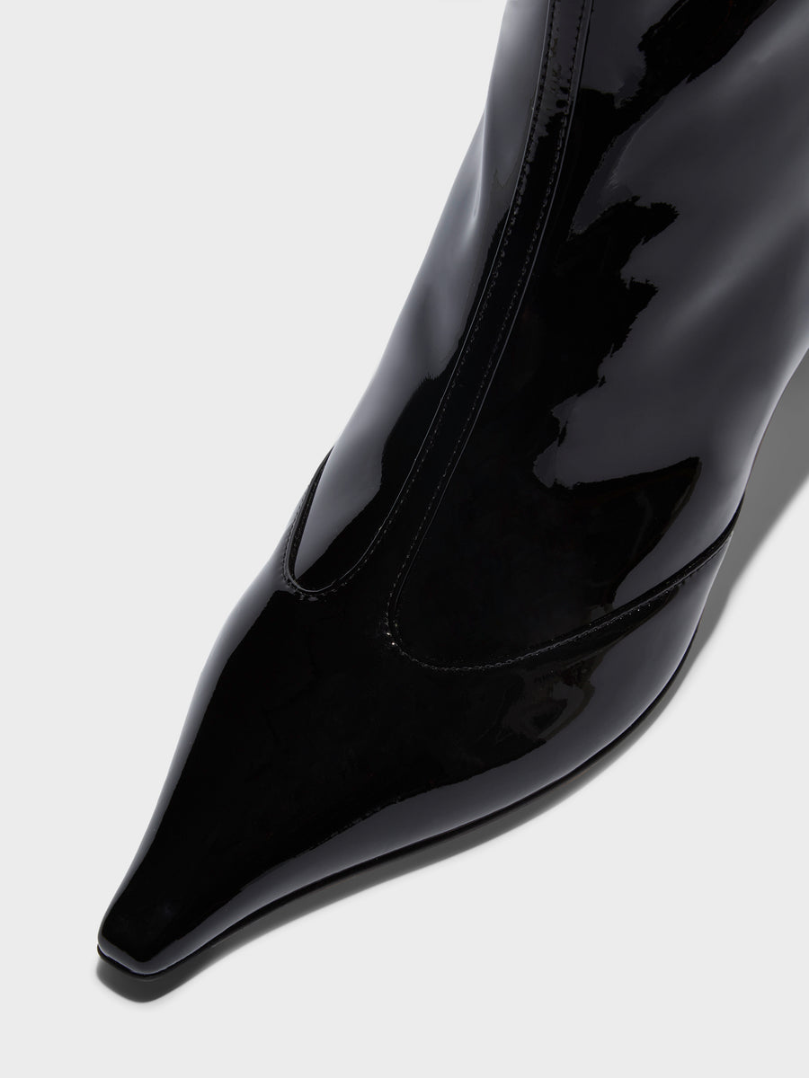 Sila Patent Leather Boots