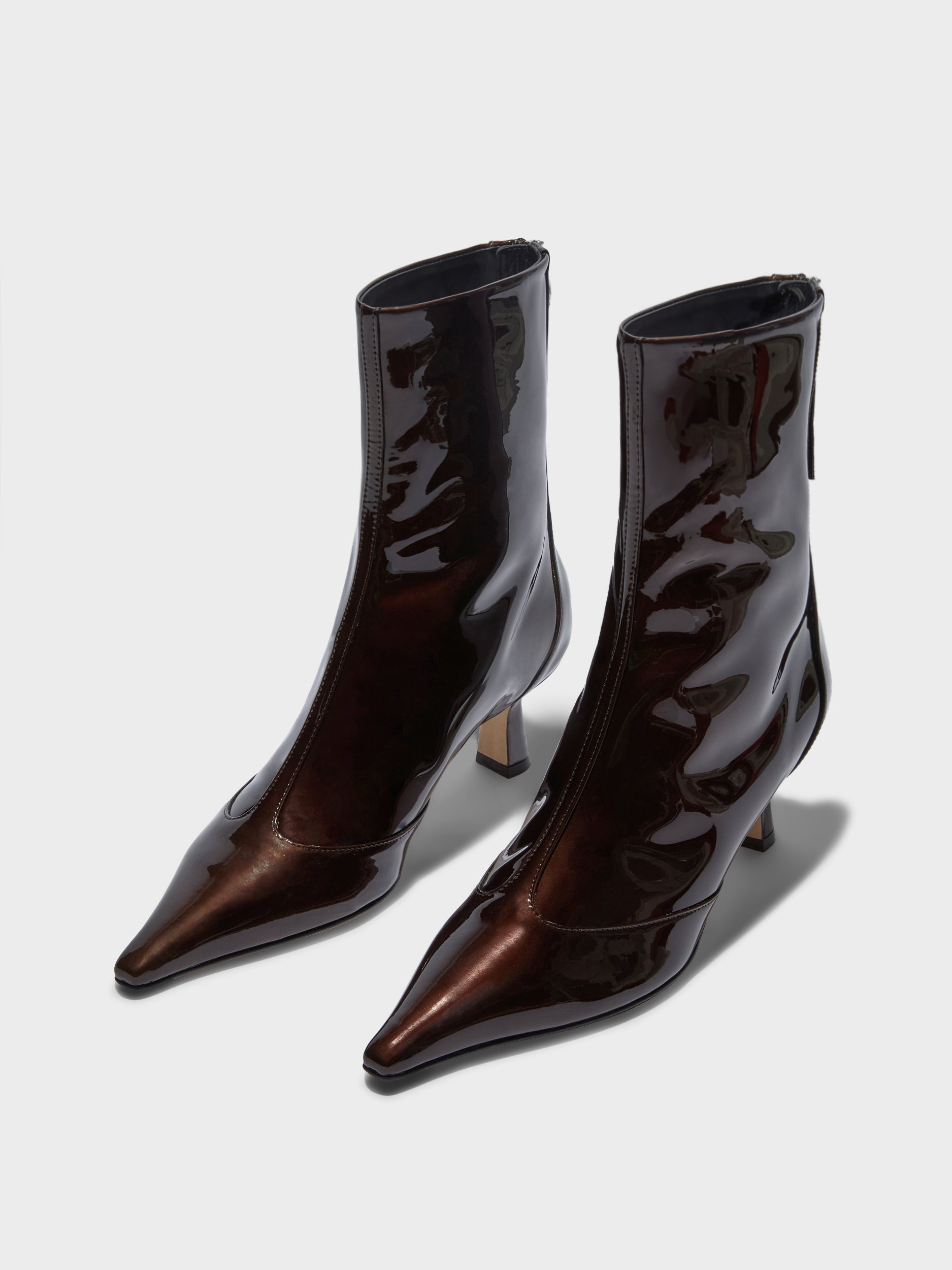 Sila Patent Leather Boots - Image 3