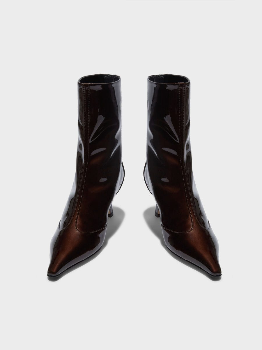 Sila Patent Leather Boots
