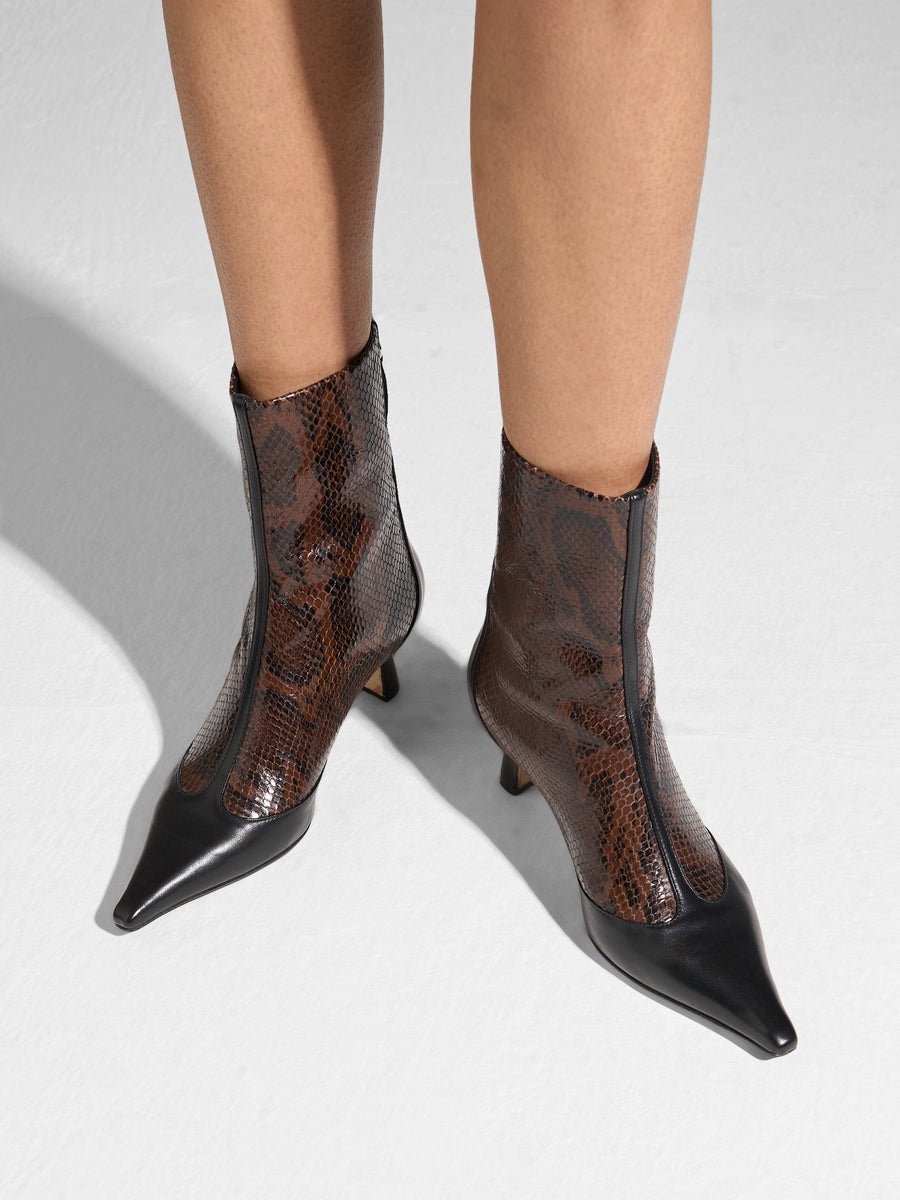 Sila Dual-Toned Boots