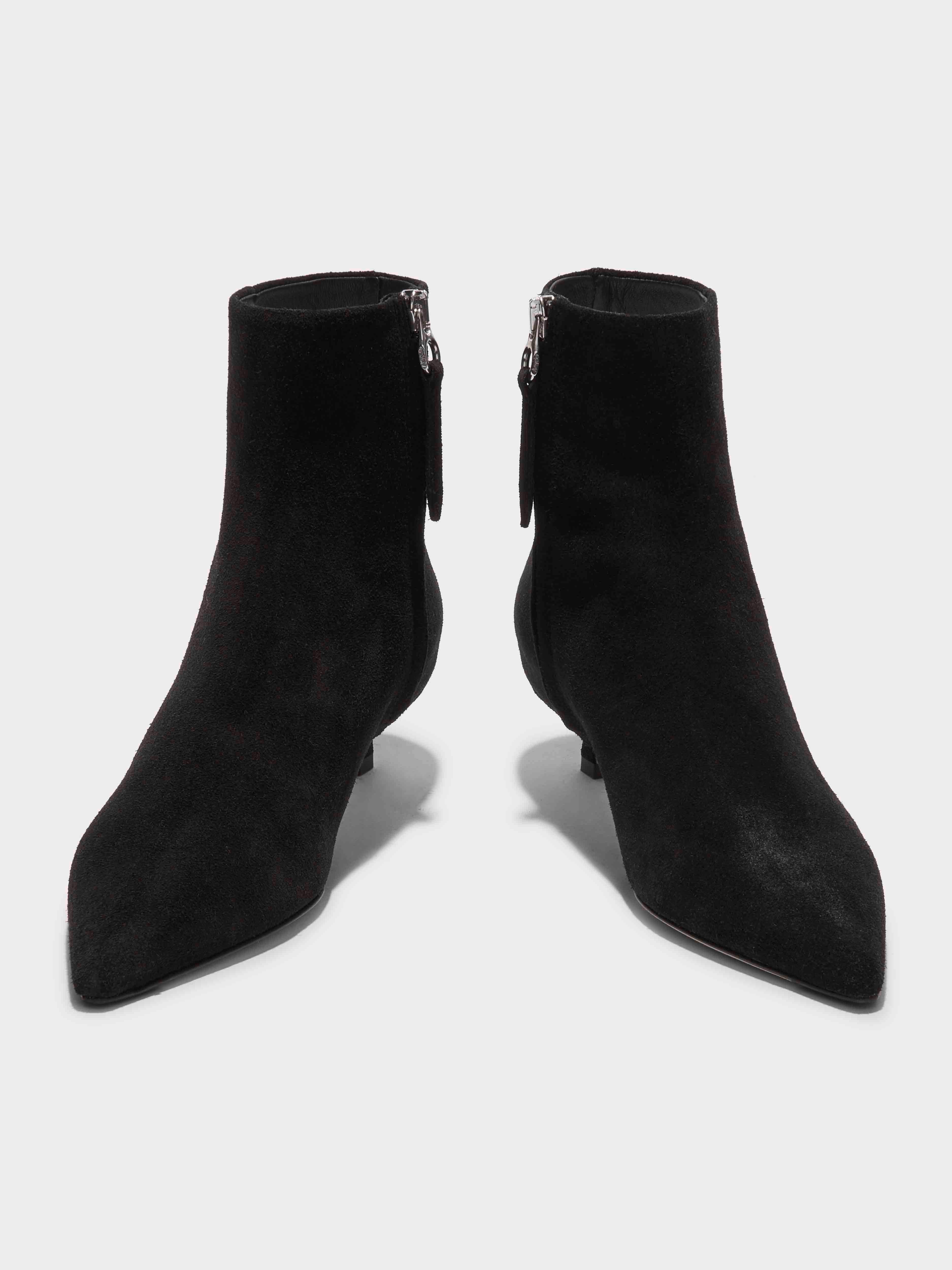 Sofie Suede Ankle Boots - Image 5