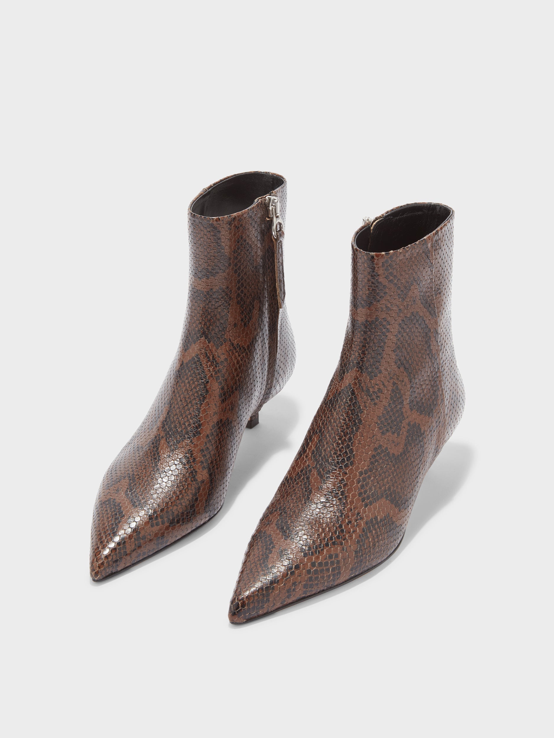 Sofie Leather Ankle Boots - Image 3