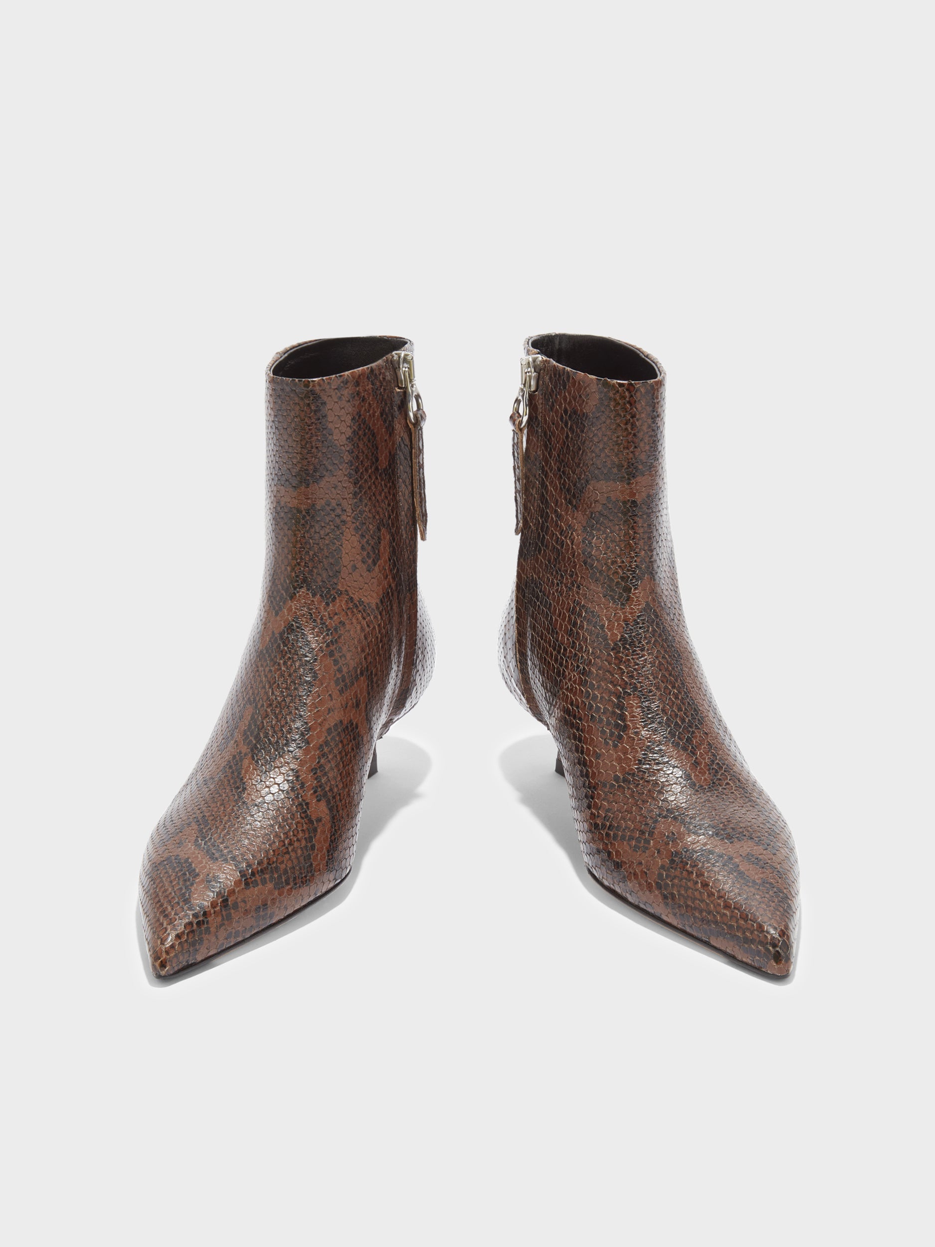 Sofie Leather Ankle Boots - Image 5