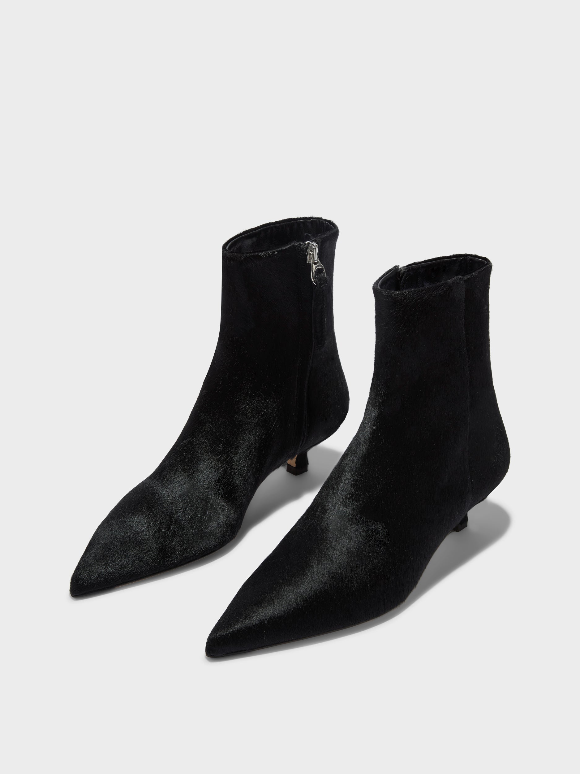 Sofie Ponyhair Ankle Boots - Image 3