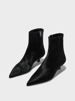 Sofie Ponyhair Ankle Boots - Image 3