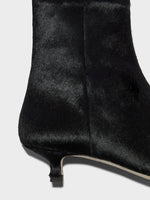 Sofie Ponyhair Ankle Boots - Image 4
