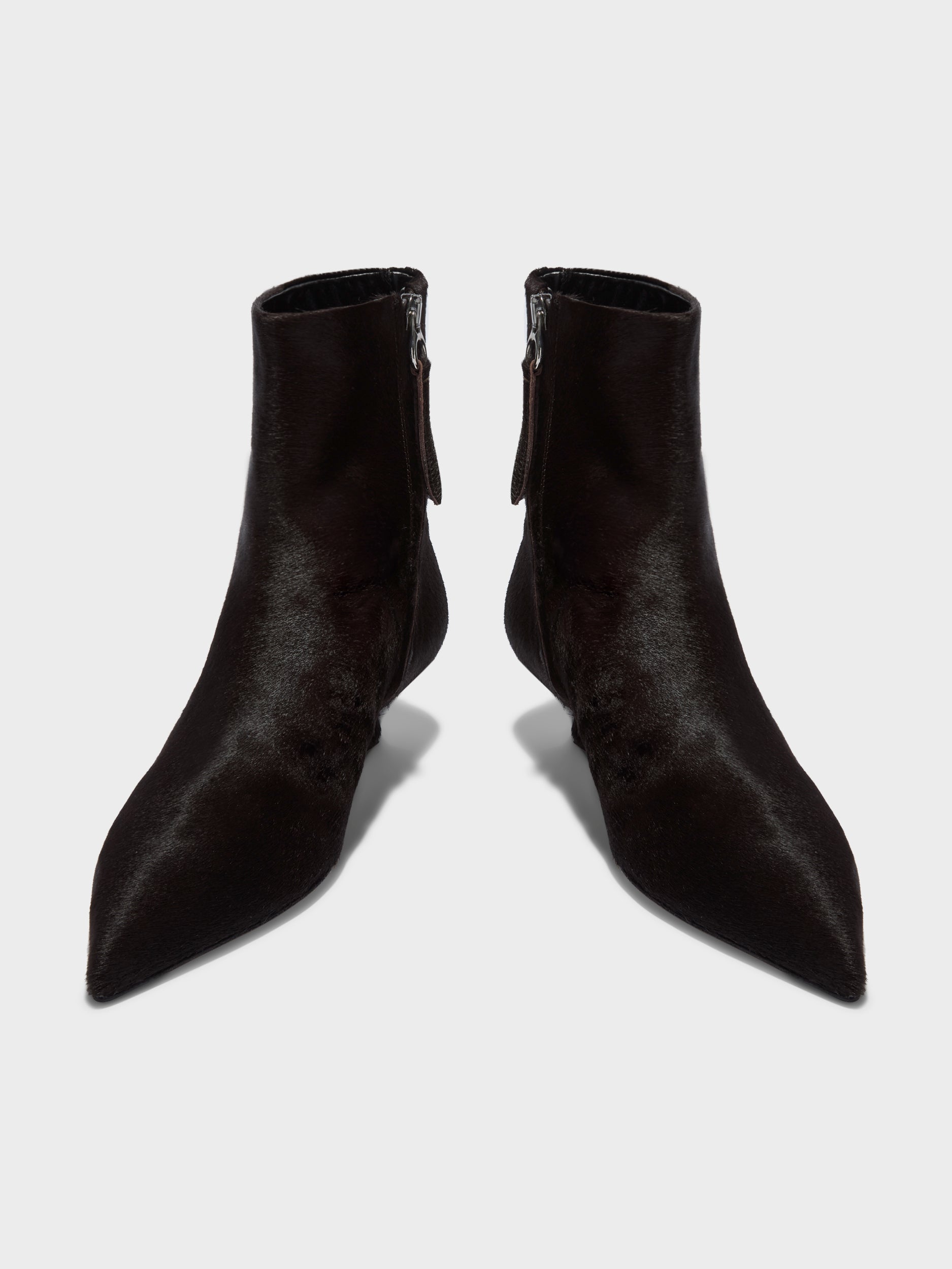 Sofie Ponyhair Ankle Boots - Image 4