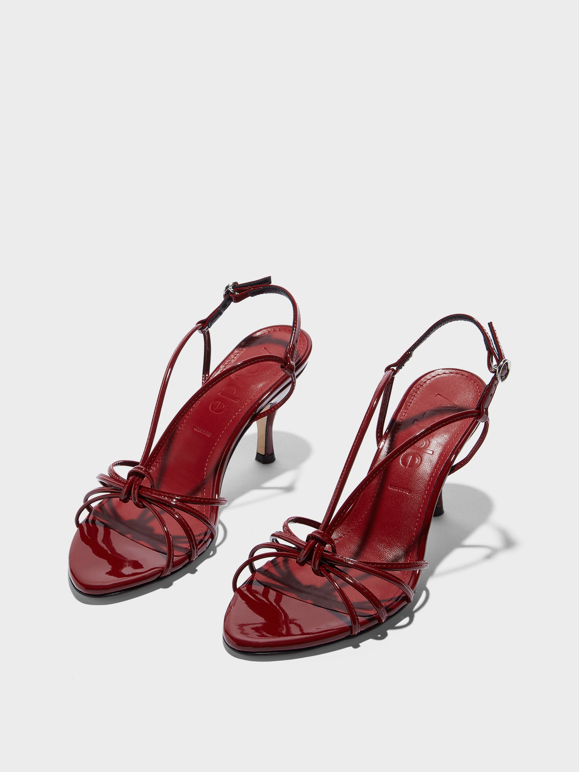 Solange Patent Leather Sandals - Image 3